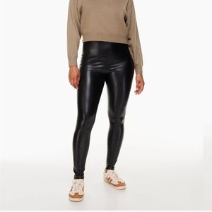 Aritzia Leather Leggings